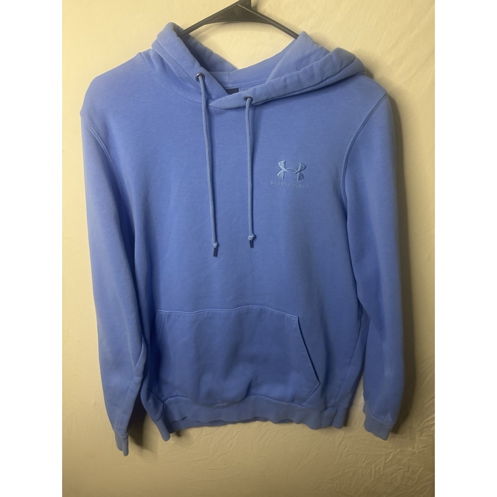 Light Blue Under Armour Hoodie Size Small Solid Color